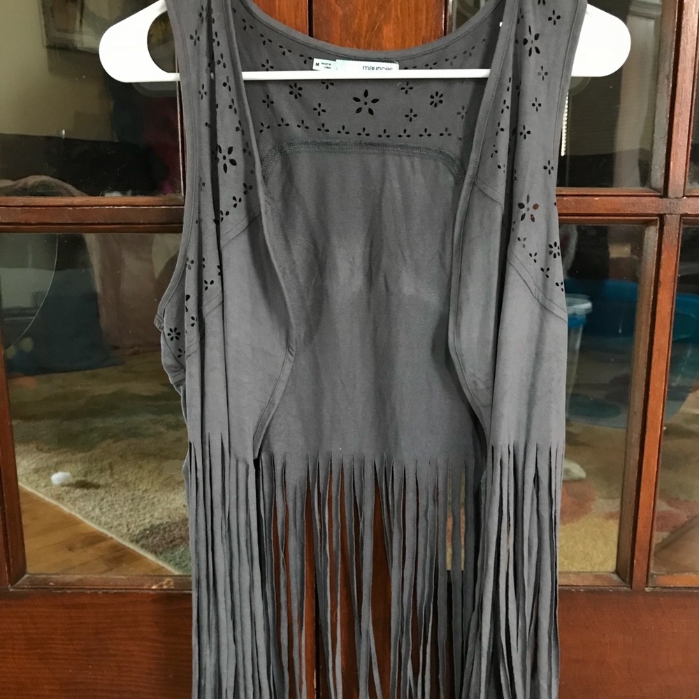 Mauirces suede vest